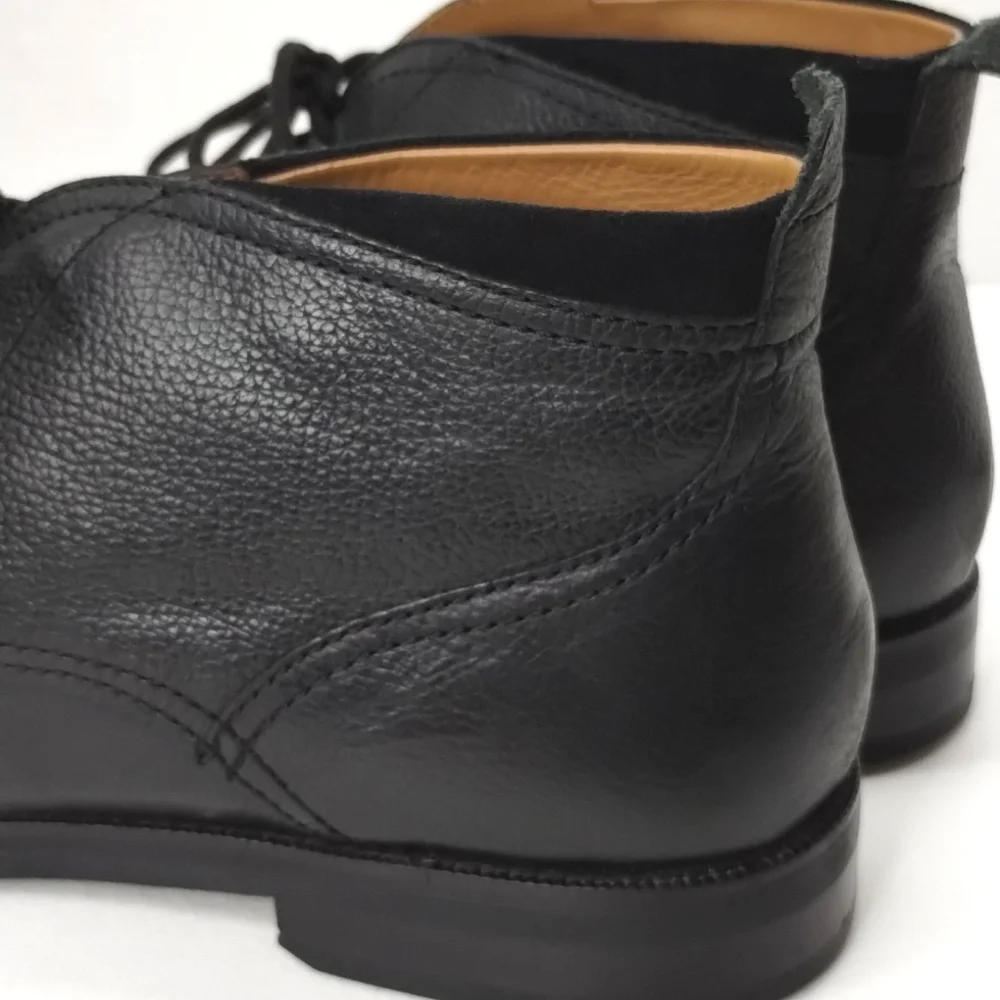 Cole Haan Ogden Stitch Chukka size 13 black pebbled leather EUC C24524 - Picture 8 of 11